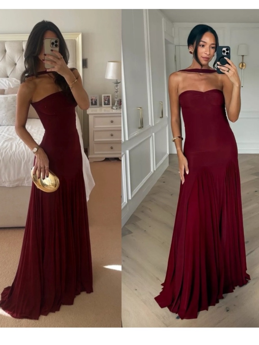 Deme by Gabriella Berta Dress in Burgundy